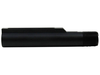 TacFire MAR040 Mil-Spec Buffer Tube Black Hardcoat Anodized Aluminum for AR-15