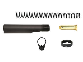 TacFire MAR047A AR15 Buffer Tube Kit Mil-Spec Black AR-15