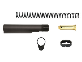 TacFire MAR047A AR15 Buffer Tube Kit Mil-Spec Black AR-15
