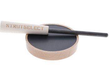 Drury Outdoors HSDODPC Signature Pot Call Friction Call Attracts Turkeys Natural Aluminum/Wood