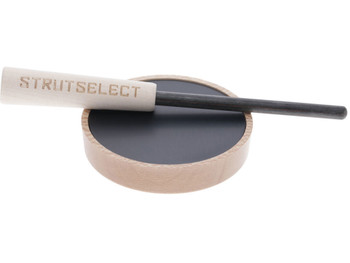 Drury Outdoors HSDODPC Signature Pot Call Friction Call Attracts Turkeys Natural Aluminum/Wood