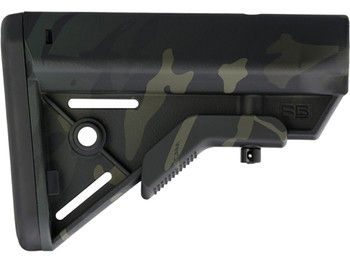 B5 Systems BRV1421 Bravo Black Multi-Cam Synthetic for AR-Platform with Mil-Spec Receiver Extension (Tube Not Included)