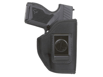 1791 Gunleather PNIWB1BLKL Premium Nylon IWB Size 01 Black Ballistic Nylon Belt Clip Left Hand