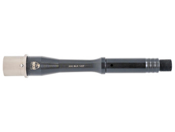 Faxon Firearms 15B35P7NGQ5RNP3 Match Series Gunner 300 Blackout 7.50" Threaded Black QPQ Stainless Steel, Fits AR15