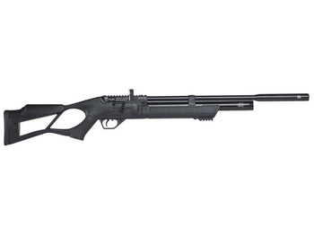 Hatsan USA HGFLASH22 Flash QE Air Rifle 22 Cal Quiet Energy Shrouded Barrel, Black Anodized Aluminum Receiver, Synthetic Thumbhole Stock w/Monte Carlo Cheek Rest, Spring Loaded Rotary Magazine