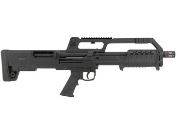 Escort HEBP12180101 PX BullTac 12 Gauge Pump 3" 5+1 18" Black Stainless Steel Barrel, Black Aluminum/Polymer Receiver w/Picatinny Rail, Black Bullpup Synthetic Stock, Black Grip