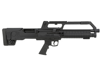 Escort HEBA12180001 BullTac SA 12 Gauge Semi-Auto 3" 5+1 18" Black Stainless Steel Barrel, Black Aluminum/Polymer Receiver w/Picatinny Rail, Black Bullpup Synthetic Stock, Black Grip