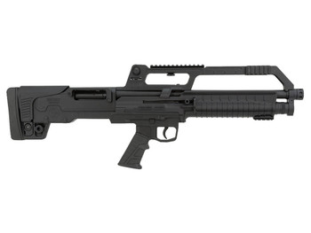 Escort HEBA20180001 BullTac SA 20 Gauge Semi-Auto 3" 5+1 18" Black Stainless Steel Barrel, Black Aluminum/Polymer Receiver w/Picatinny Rail, Black Bullpup Synthetic Stock, Black Grip