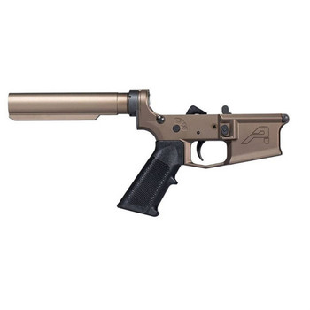 M4E1 CARBINE COMPLETE LOWER W/A2 GRIP NO STOCK KODIAK BROWN UPC: 840014620937