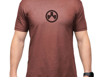 Magpul MAG1115-613 Icon Redrock Heather Cotton/Polyester Short Sleeve XL