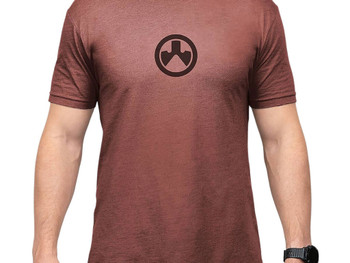 Magpul MAG1115-613 Icon Redrock Heather Cotton/Polyester Short Sleeve XL