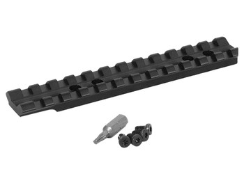 Henry HEGW14PR Picatinny Rail Matte Black Aluminum 5.09" Long Fits Henry H014 Long Ranger