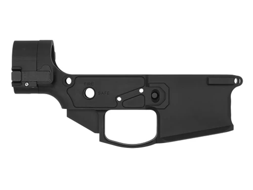 Shield Arms SA-15-SLU SA-15 Stripped Lower Receiver Multi Aluminum Black Anodized for AR-15 Folding