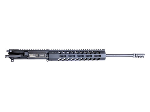 HM Defense 16MBUP556 MonoBloc Upper 223 Rem, 5.56x45mm NATO 16" Black Cerakote Barrel, 7075-T6 Aluminum Black Anodized Receiver, 15" M-LOK Free-Float Handguard for AR-15