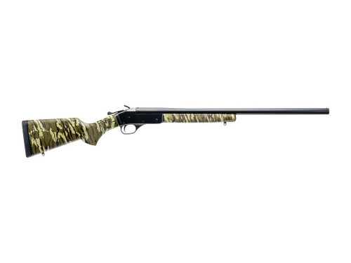 JTS Shotgun J020SSAC026 Lonestrike Full Size 20 Gauge Break Open 3" 1rd 28" Blued Steel Single Shot Barrel, Blued Steel Drilled & Tapped Receiver, Fixed CamoStock, Rem Choke