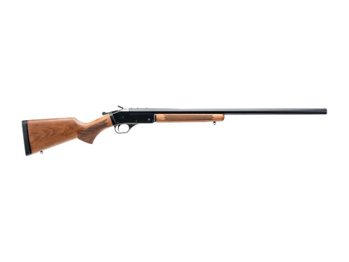 JTS Shotgun J020SSAW028 Lonestrike Full Size 20 Gauge Break Open 3" 1rd 28" Blued Steel Single Shot Barrel, Blued Steel Drilled & Tapped Receiver, Fixed Hardwood Stock, Rem Choke