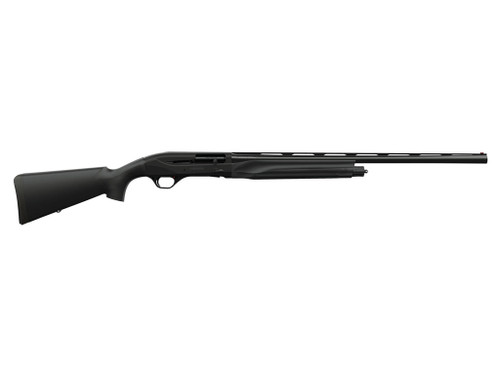 Retay USA GORBLK26 Gordion Waterfowl Inertia Plus 12 Gauge with 26" Deep Bore Drilled Barrel, 3" Chamber, 4+1 Capacity, Matte Black Anodized Metal Finish & Black Synthetic Stock Right Hand (Full Size)
