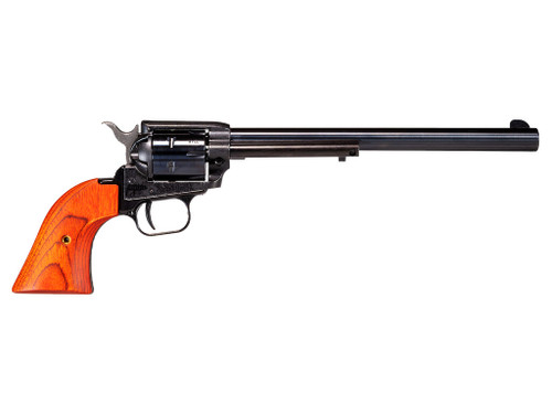 Heritage Mfg RR22MB9 Rough Rider 22 LR/22 WMR 6 Shot, 9" Black Steel Barrel, Black Zinc Alloy Frame, Black Cylinder, Cocobolo Grip, Exposed Hammer