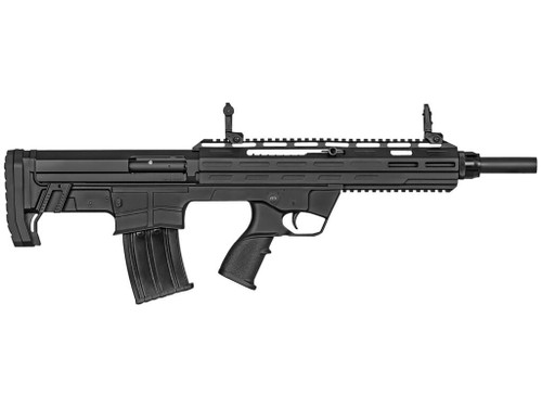 Tokarev USA 21000105 TBP 12 Gauge Semi-Auto 3" 5+1 18.50" Black Steel Barrel, Black Receiver w/Picatinny Rail, Black Bullpup Synthetic Stock