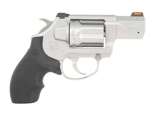 Diamondback DB0700P711 SDR Small 9mm Luger 6 Shot 2" Glass Bead Stainless Steel Barrel, Cylinder & Frame, Black Hogue Rubber Grip, Exposed Hammer