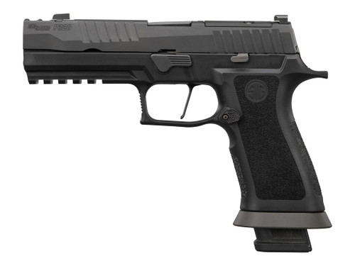 Sig Sauer 320XF9MOD P320 M.O.D. Full Size 9mm Luger 21+1 3.90" Black Barrel, Matte Black DLC Stainless Steel Optic Ready/Ported/Serrated Slide, Black Stainless Steel Frame w/Picatinny Rail, M.O.D. X F