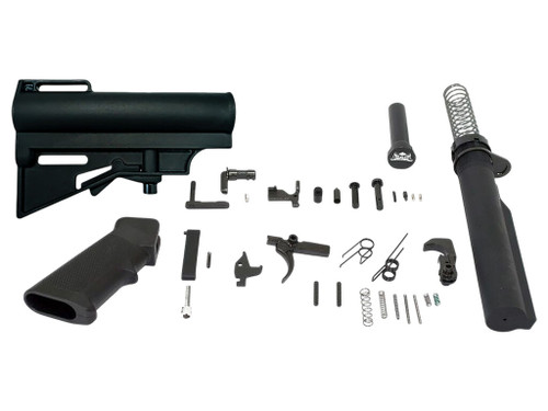 Dpms Panther Arms DP51655159027 Car Blade Lower Build Kit Pistol AR-15 Black