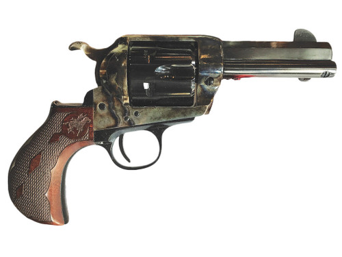 Cimarron PP340MALO2 El Malo 2 357 Mag 38 Special 6 Shot 3.50" Color Case Hardened Octagon Barrel, Color Case Hardened Frame, Smooth Walnut Grip, Exposed Hammer