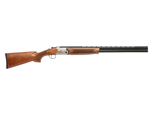 Escort HEOD12280S01 Optima 12 Gauge Break Open 3" 2rd 28" Over/Under Vent Rib Barrel, Steel Receiver, Turkish Walnut Stock
