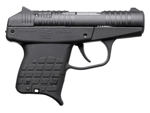 Kel-Tec PR3ATBLK10 PR-3AT Compact Frame 380 ACP 10+1 2.85" Black Rotating Barrel Shroud, Black Polymer Frame