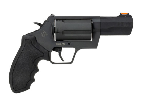 Taurus 2-JUDGE31 Judge 45 Long Colt/410 Gauge 5 Shot 3" Black Stainless Steel Barrel, Frame & Cylinder, Black Rubber Grip, Transfer Bar Safety