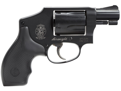 Smith & Wesson 150544 Model 442 *CA Compliant 38 S&W Spl +P 5 Shot 1.88" Stainless Steel Barrel, Carbon Steel Cylinder, Aluminum J-Frame, Black Metal Finish, Integral Front Sight, No Safety Lock