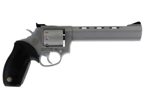Taurus 2992069 Tracker 992 22 LR or 22 WMR 9rd 6.50" Vent Rib Barrel, Overall Matte Finish Stainless Steel & Black Ribber Grip Includes Cylinder
