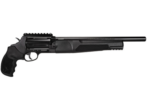 Taurus 2JHD441013MAG Judge Home Defender Medium Frame 45 Colt (LC)/410 Mag 5rd, 13" Matte Black Steel Barrel, Cylinder & Frame w/Picatinny Rail, Black Rubber Grip, Exposed Hammer