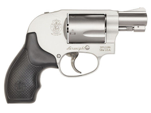 Smith & Wesson 163070 Model 638 *CA Compliant 38 Special + P 5 Shot 1.88" Stainless Steel Barrel/Cylinder, Matte Silver Aluminum Alloy J-Frame, Polymer Grip, Internal Lock, Concealed Hammer