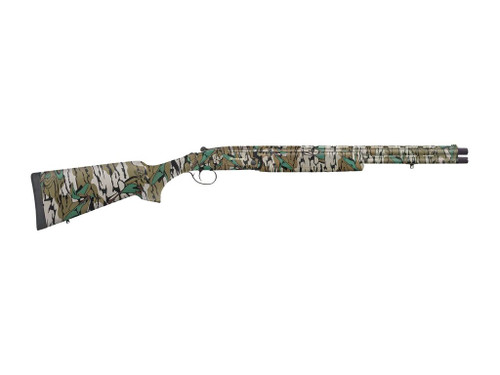 Mossberg Silver Reserve Eventide 410 Gauge Break Open 3" 2rd 20" Overall Mossy Oak Greenleaf Over/Under Vent Rib Barrel, Receiver w/Engraved Logo, Mossy Oak Greenleaf Fixed Synthetic Stock