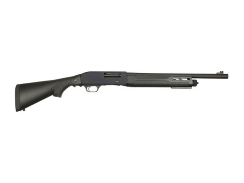 Tokarev USA 21000431 TSA 12 Gauge Semi-Auto 3" 4+1 18.50" Black Heat Shield Barrel, Black Aluminum Drilled & Tapped Receiver, Fixed Black Synthetic Stock