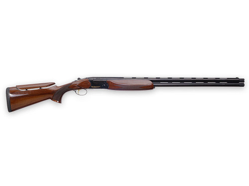 Weatherby OSP1230PGM Orion 12 Gauge 2 Shot 30" Matte Blued Over/Under Vent Rib Barrel, Matte Blued Steel Receiver, Fixed w/Prince of Whales Grip Walnut Stock