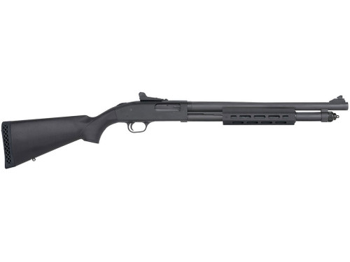 Mossberg 50765 590A1 Tactical 12 Gauge 3" 6+1 18.50" Cylinder Bore Barrel Black Parkerized Rec with Ghost Ring Sight Black Synthetic Stock Right Hand Includes M-LOK Handguard
