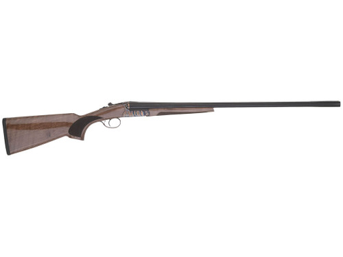 TriStar 38002 Phoenix 12 Gauge Break Open 3" 2rd 28" Blued Side By Side Barrel, Color Case Hardened Steel Receiver, Fixed Gloss Walnut Stock, Ambidextrous