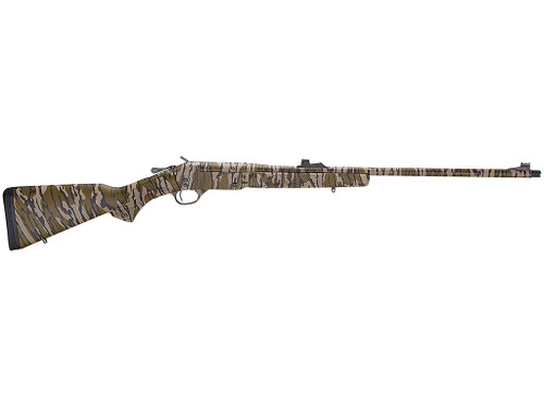 Henry H015T410 Turkey Full Size 410 Gauge Break Open 3" 1rd 26" Mossy Oak Bottomland Single Shot Barrel, Drilled & Tapped Steel Receiver, Fixed Mossy Oak Bottomland Wood Stock, Right Hand