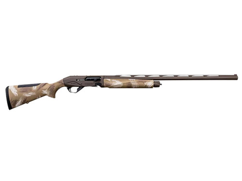 Weatherby XSL1228MAG Sorix Full Size 12 Gauge Semi-Auto 3" 2+1 28" Burnt Bronze Cerakote Vent Rib Barrel & Drilled & Tapped Steel Receiver, Slough Camo Synthetic Stock w/Adj Shim, Ambidextrous
