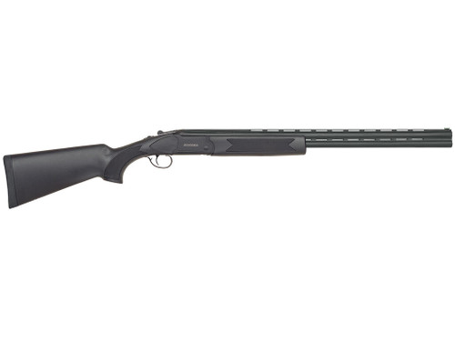 Mossberg 75483 Silver Reserve Eventide Over/Under 20 Gauge 3" 2rd 26", Black, Synthetic Furniture, Fiber Optic Sight, 5 Field Set Chokes
