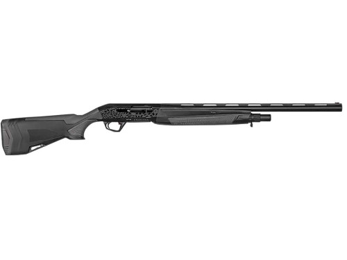 Charles Daly 930402 601 Sport 12 Gauge Semi-Auto 3" 5+1 28" Matte Black Vent Rib Barrel, Picatinny Rail Aluminum Receiver, Fixed Black Synthetic Stock