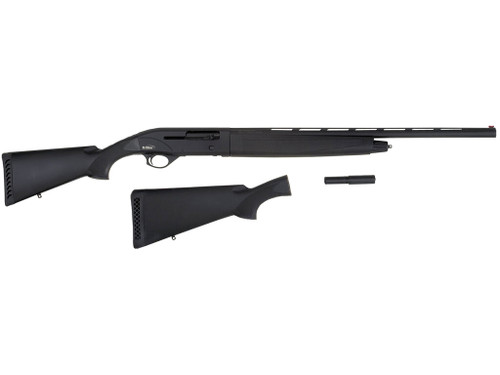 TriStar 24130 Viper G2 Combo Compact 20 Gauge Semi-Auto 3" 5+1 24" Black Vent Rib Barrel, Black Steel Receiver, Two Fixed Black Synthetic Stocks, Right Hand