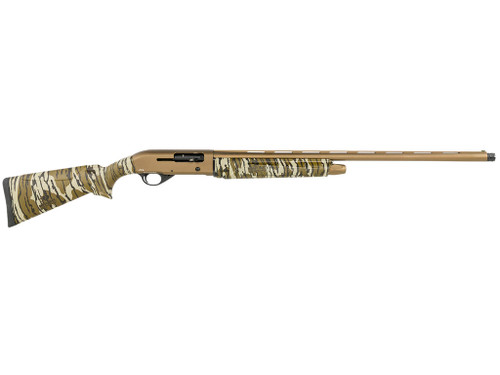 Pointer KIRFT4MBL12 Field Tek 4 12 Gauge 28" 5+1 3" Midnight Bronze Cerakote Rec/Barrel Mossy Oak Bottomland Stock Right Hand (Full Size)