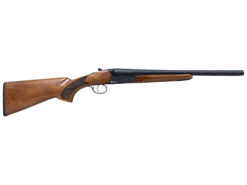 Citadel CITSBS1218 Coach Compact Frame 12 Gauge Break Open 3" 2rd 18.50" Blued Barrel & Receiver, Walnut Fixed Stock, Ambidextrous