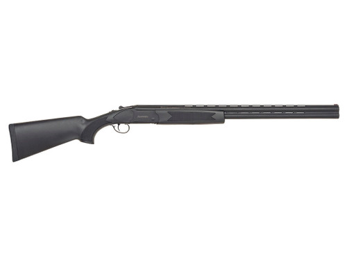 Mossberg 75470 Silver Reserve Eventide Full Size 12 Gauge Break Open 3" 2rd 28" Matte Blued Over/Under Vent Rib Barrel, Matte Blue w/Logo Steel Receiver, Black Synthetic Stock