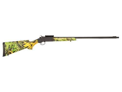 Stevens 19253 301 Turkey 410 Gauge Break Open 3" 1rd 26" Matte Black Steel Barrel, Matte Black Carbon Steel Receiver w/Rail Mount, Sporter Mossy Oak Obsession Synthetic Stock, Ambidextrous