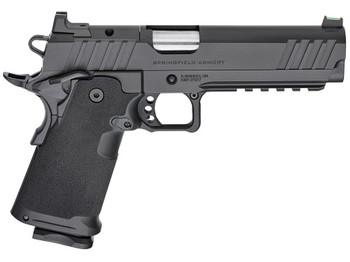 Springfield Armory PH9119AOSLC 1911 DS Prodigy 9mm 10+1 5" Black Cerakote Optic Ready/Serrated Carbon Steel Slide Black Cerakote Polymer Grip Ambidextrous