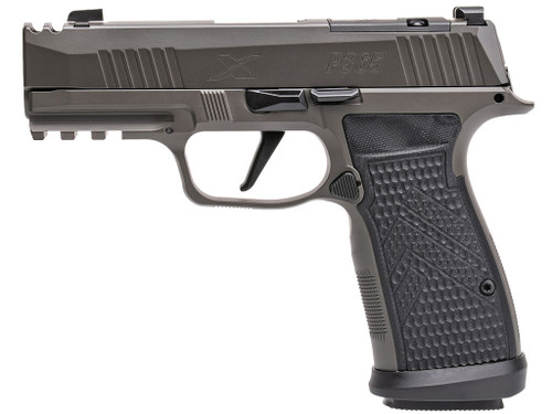 Sig Sauer 365AXGCA9LEGION10 P365 AXG Legion 9mm 10+1 3.10" Compact Frame Legion Gray Cerakote Stainless Steel Slide G-10 Grip